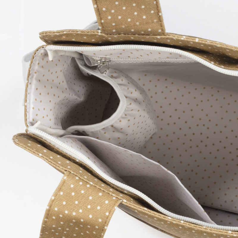 Bolsa Canastilla Topito Poppy Canela Walking Mum - Imagen 9