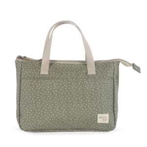 Cambiador Corazones Poppy Musgo Walking Mum