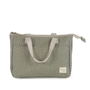 Cambiador Corazones Poppy Musgo Walking Mum