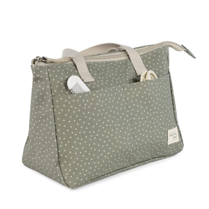 Cambiador Corazones Poppy Musgo Walking Mum - Imagen 6