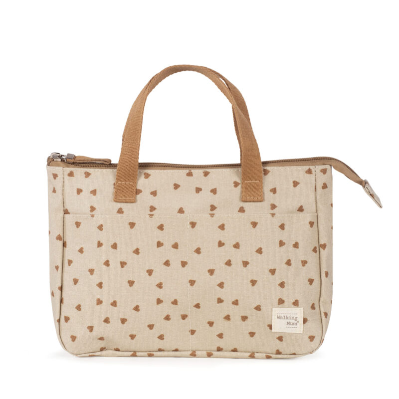Neceser Corazones Poppy Canela Walking Mum