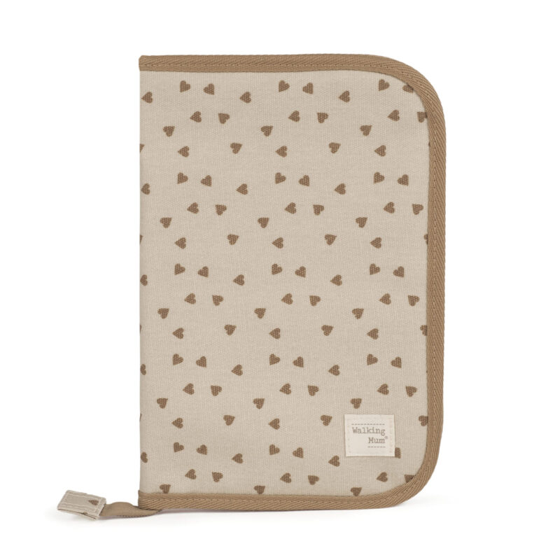 Libro Nacimiento Corazones Poppy Canela Walking Mum
