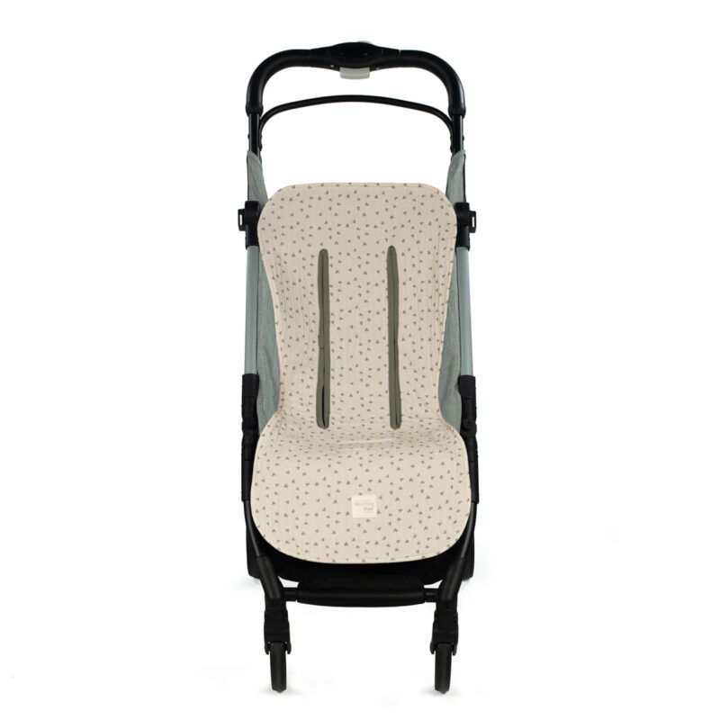 Colchoneta Corazones Poppy Musgo Walking Mum - Imagen 2