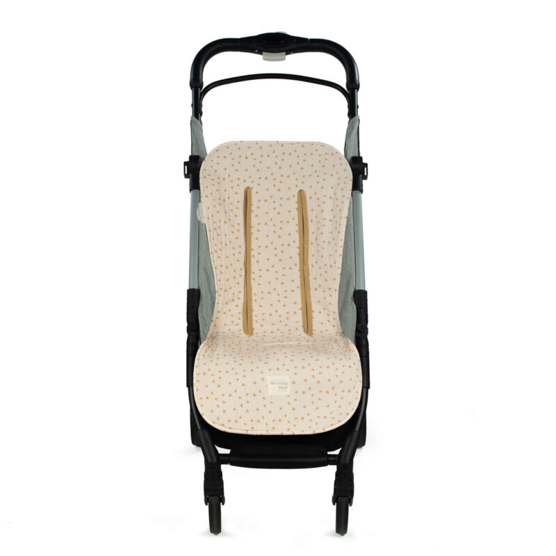 Colchoneta Corazones Poppy Canela Walking Mum - Imagen 2