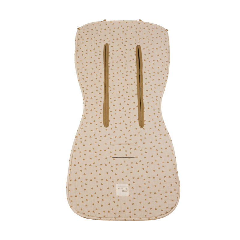 Colchoneta Corazones Poppy Canela Walking Mum - Imagen 4