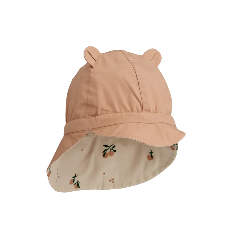 Sombrero reversible para el sol Peach Seashell / Toscana pálida - Imagen 2