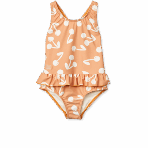 Traje de baño estampado Amara Flor de cerezo / Albaricoque claro