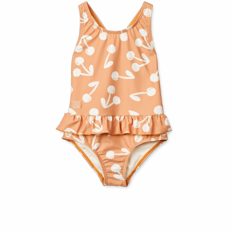 Traje de baño estampado Amara Flor de cerezo / Albaricoque claro