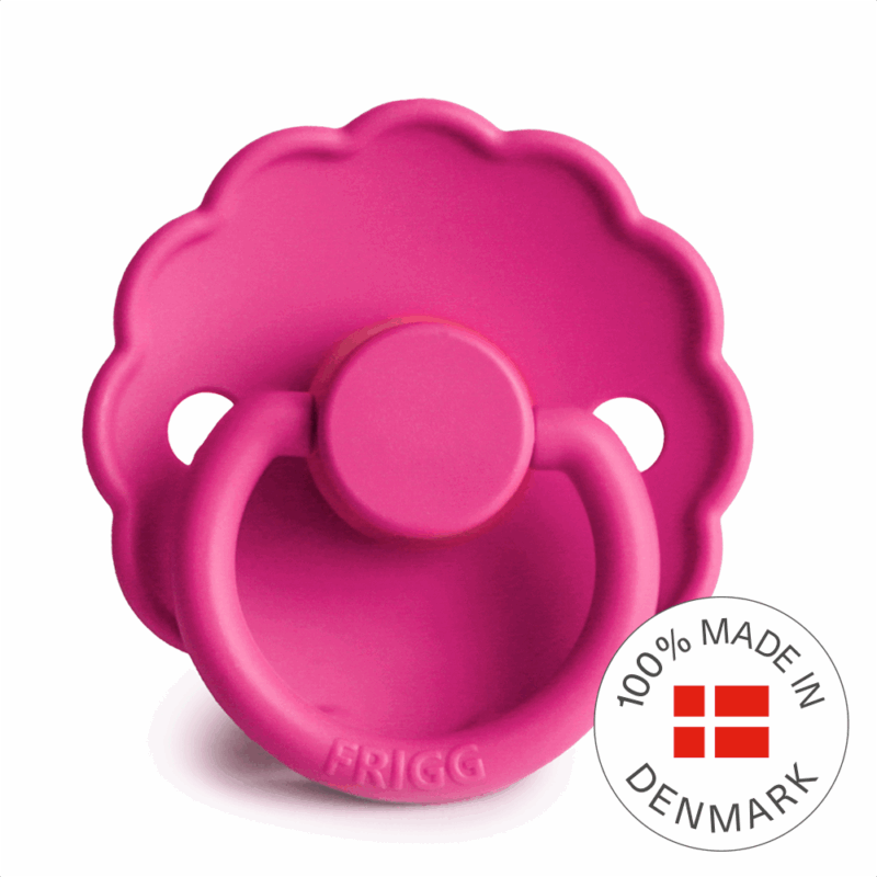 Chupete FRIGG Daisy Latex Fuchsia