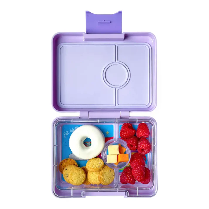 Caja Bento Snack 3 secciones Purple / Bandeja Magical Unicorn - Imagen 5