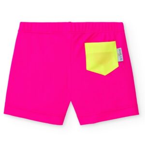 BAÑADOR BOXER CARVICO UPF 50+ ROSA SHOCKING 4-5 años