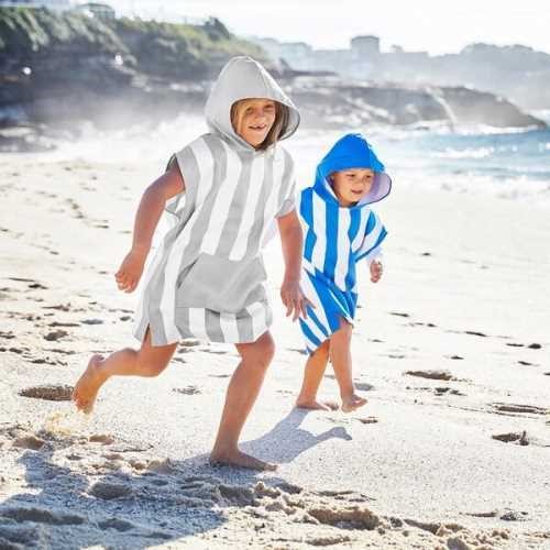 PONCHO DOCK & BAY GRIS XS (2-4 AÑOS) - Imagen 3