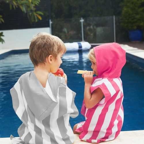 PONCHO DOCK & BAY GRIS XS (2-4 AÑOS) - Imagen 4