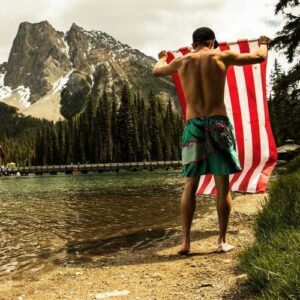 TOALLA DOCK & BAY CABANA CORAL XL (2.00×0.90)