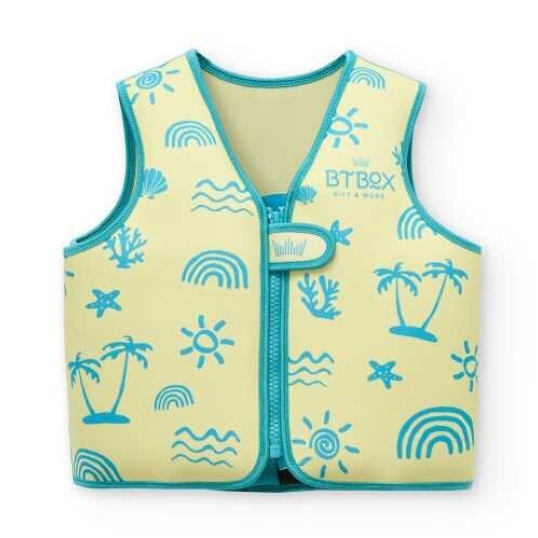 Chaleco BTBOX Neon Palms Talla S (11-19 Kg)