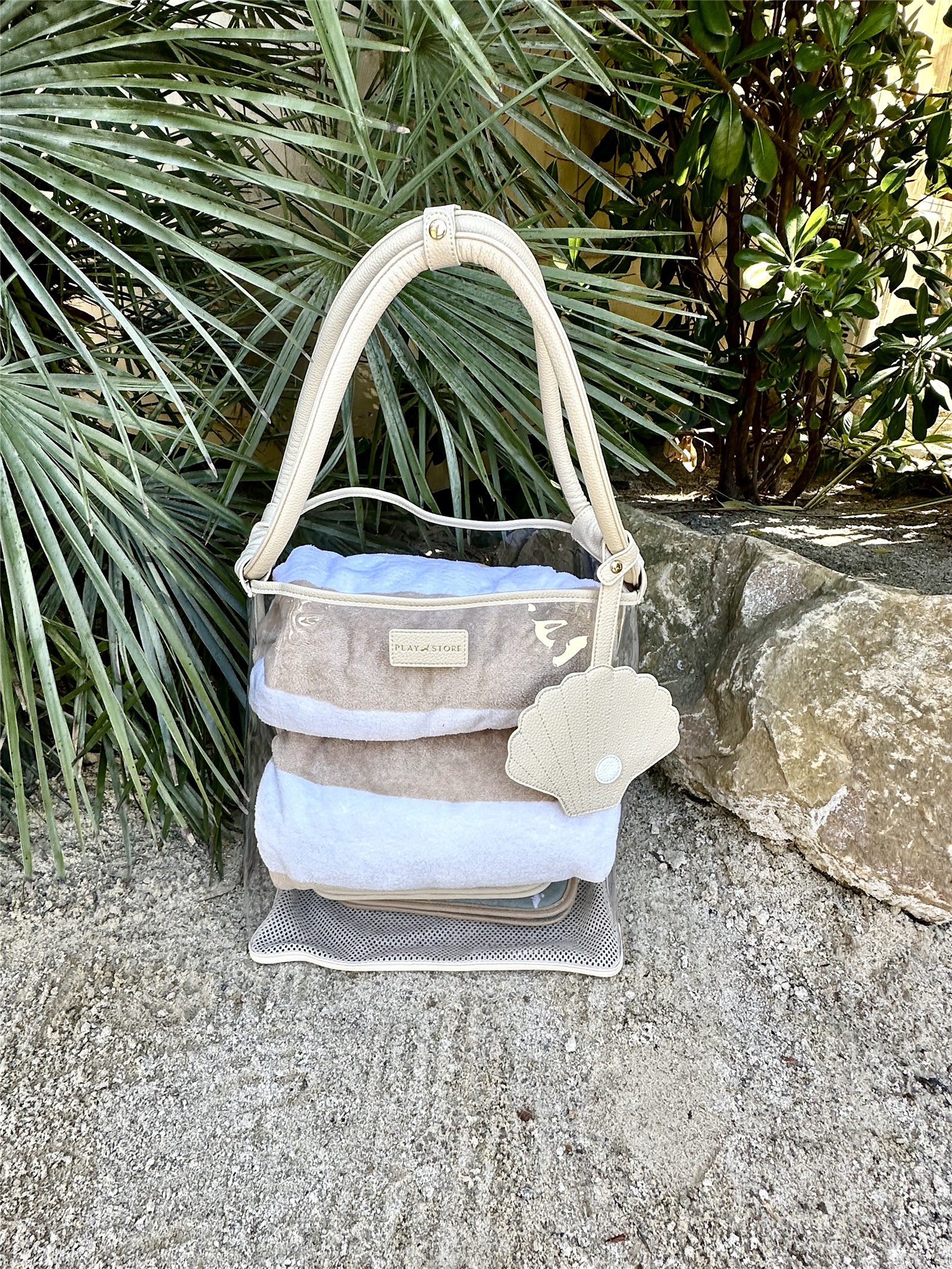 Bolso de Playa Beige Play And Store - Imagen 3