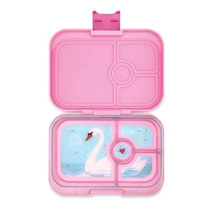 Caja Almuerzo Yumbox Panino Power Pink Bandeja Swan